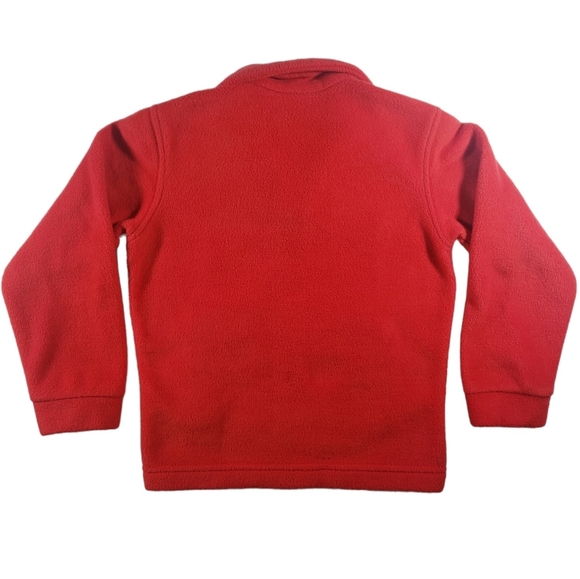 Columbia Fleece Zip Up Red Jacket Size XXS(4/5) - Picture 3 of 10